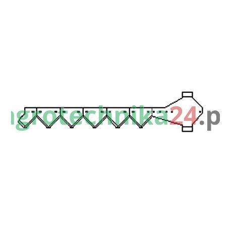 Kosa MF 3,00m kpl. Rasspe 402722M92