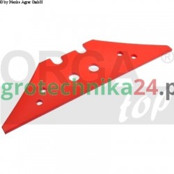 Płoza krótka odwracalna Kverneland 073608 Orgatop