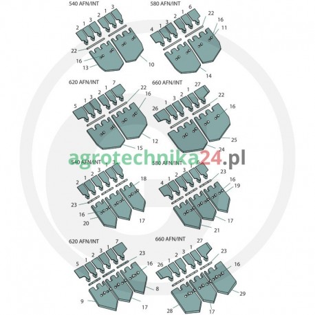 Kombajn Grimme Sworzeń z zawleczką 12 x 200 x 68mm 03702582