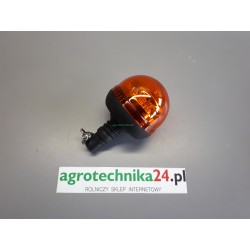 Lampa błyskowa LED - jeden błysk, Podwójny błysk, Obrotowa, Mocowana na trzpień, 12/24V S.113213