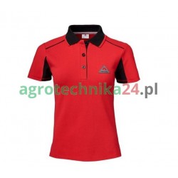 Koszulka Polo damska czerwona Massey Ferguson  X993322203