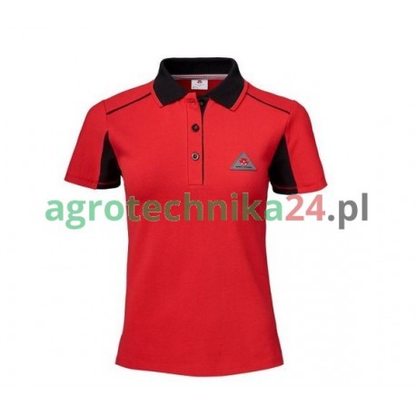 Koszulka Polo damska czerwona Massey Ferguson X993322004000