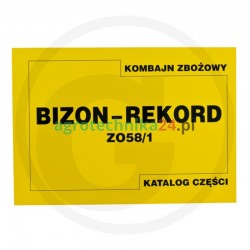 Katalog kombajn zbożowy Bizon Rekord Z-058/1