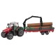 Zabawka ciągnik Massey Ferguson model 8740 S z ładowarką X993222103000
