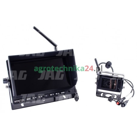 Zestaw bezprzewodowy kam 420TVL + mon.(7"), 2.4G Wireles