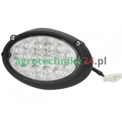 Lampa robocza LED, owalna 24W 3220lm 16 LED LA10430