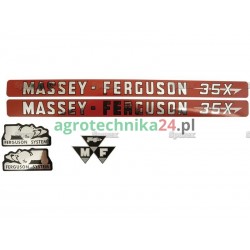 Zestaw naklejek - Massey Ferguson 35X S.41178