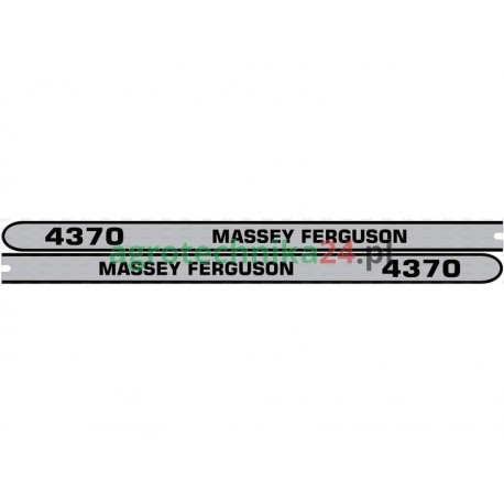 Zestaw naklejek - Massey Ferguson 4370 S.118326