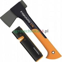 Fiskars siekiera X7 + ostrzałka do siekier 1020183