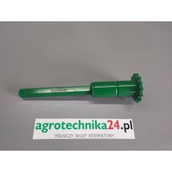 Koło zębate z wałkiem L-370mm John Deere AZ20402