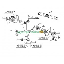 Uszczelniacz ramion podnosnika Renault 7700004555