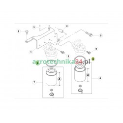 Uszczelka filtra paliwa Claas 6005023307