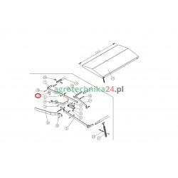 Amortyzator plandeki rozsiewacza Sulky 987827