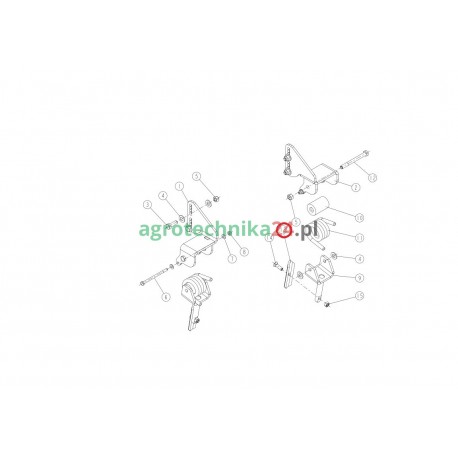 Redlica spulchniaczy śladów prawa Sulky 980995