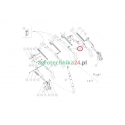 Mocowanie prawe redlicy siewnika Sulky 916228