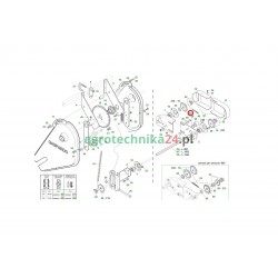 Łańcuch rolkowy 56 ogniw Maschio Gaspardo F06080025