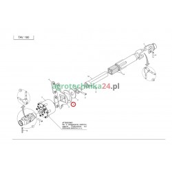 Podkładka dystansowa siewnika Maschio Gaspardo G16033740R
