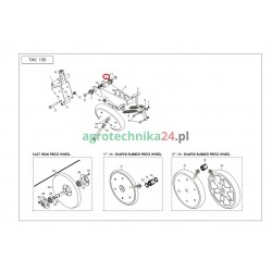 Tuleja siewnika Maschio Gaspardo GA5220411R