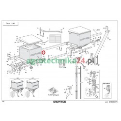 Plastikowy zbiornik do nawozu MICRO 250 G19002932R