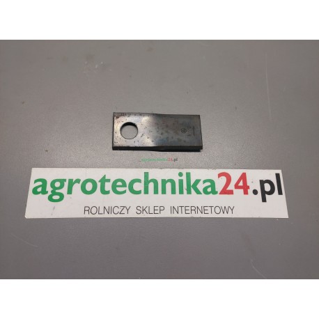 Nożyk kosiarki 110x48x3 skośny lewy