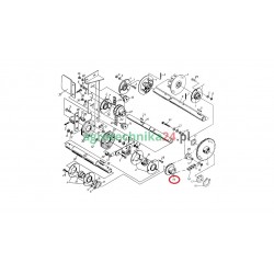 Koło łańcuchowe Z15 kombajn Bolko, Pyra 8255-644-630-266