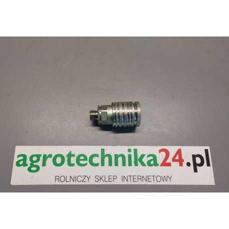 Szybkozłącze gniazdo QCPF-L 1/2" gwint zewnętrzny M16x1.5 QCPF12L16