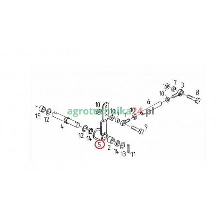 Uchwyt prasy Unia Famarol 5595/017-02-671