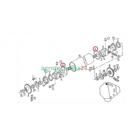 Osłona prasy Unia Famarol 5595/005-02-200