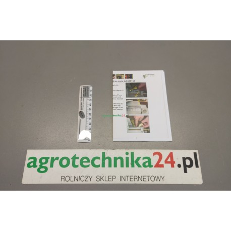 Skala wysiewu dawki siewnik Kverneland A139668532