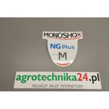 Naklejka zbiornika nasion NG siewnika Monosem 10226252