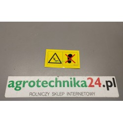 Naklejka "Niebezpieczeństwo, zakaz wchodzenia na maszynę" Sulky 688335