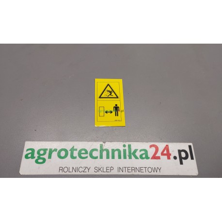 Naklejka Uwaga na odrzucany materiał Sulky 688140