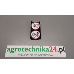 Naklejka ostrzegawcza Quicke 1123673