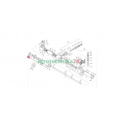 Koło łańcuchowe Z14 rozrzutnika Unia Tytan 2219/25-01-100.01