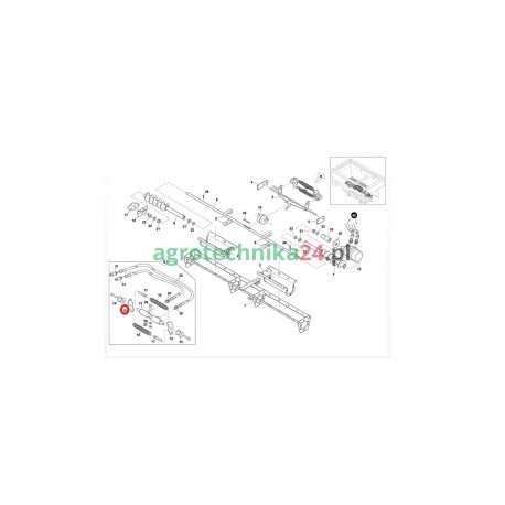 Mocowanie sprężyny rozsiewacza MXL Famarol 2041/24-02-001.00