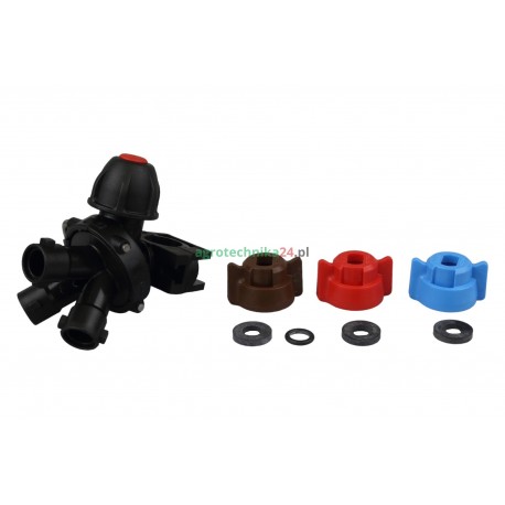 Głowica opryskowa 3-pozycyjna Unia Brzeg 2031142