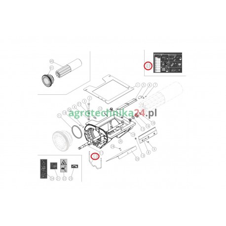 Sworzeń dozownika Sky EasyDrill/Maxidrill 963199
