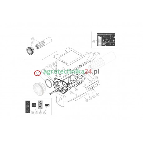 Uszczelka czterowargowa Sky EasyDrill/Maxidrill 752091