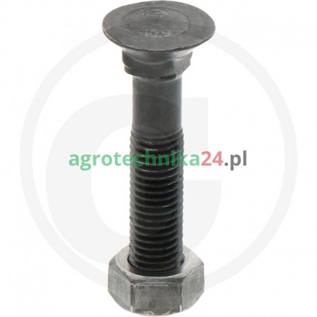 Śruba płużna z nakrętką M12x80 1801280812