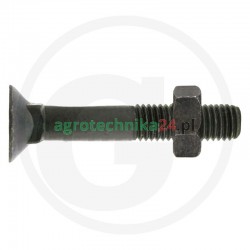 Śruba płużna z nakrętką M14x2 1801440810