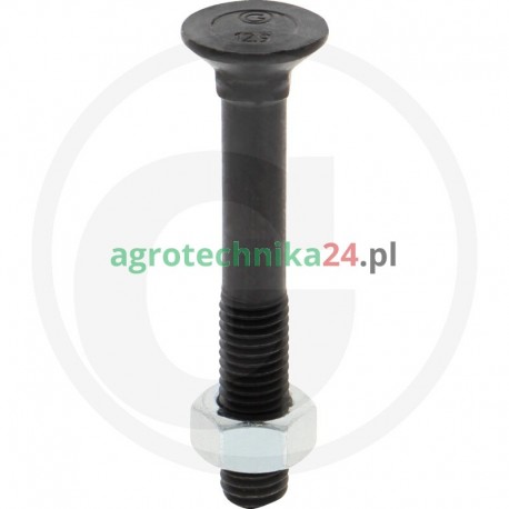 Śruba płużna z nakrętkąM12x85 1801285812