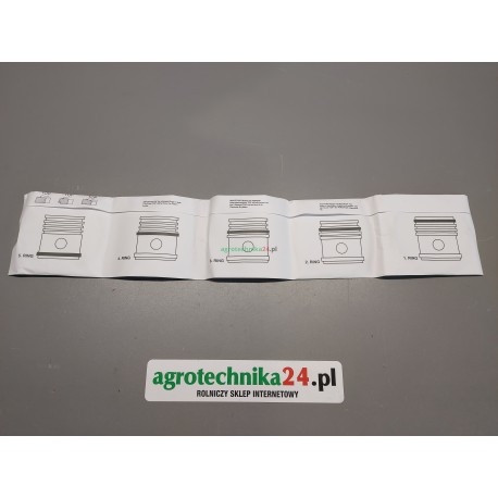 Pierścienie tłokowe komplet Claas 6005012810