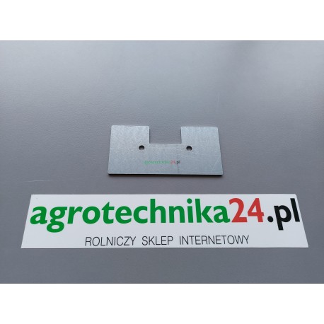 Blaszka łopatki gumowej  John Deere CQ01457