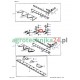 Prowadnica noża kombajnu Massey Ferguson 231303m2