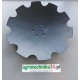 Talerz uzębiony 560mm, 6 otworów
