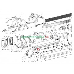 Element czyszczący kosiarki Tehnos T12986