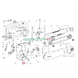 Trzpień kosiarki Tehnos T07042