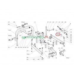 Cięgło kosiarki Tehnos MB 170-220 T03374