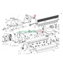 Zawieszenie obustronne kosiarki Tehnos MU 250-300R T02472