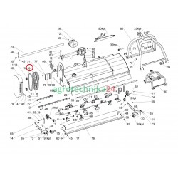 Koło pasowe kosiarki Tehnos MUL 220 10391